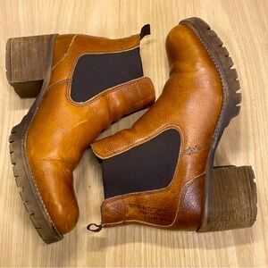 [Pre-owned] Bullboxer Brown/Cognac "Cory" Chelsea Boots, Size US 7 M